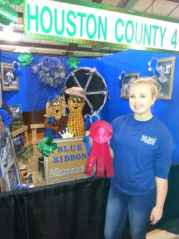 Second Place Winners for their 4-H Exhibit at NPF!